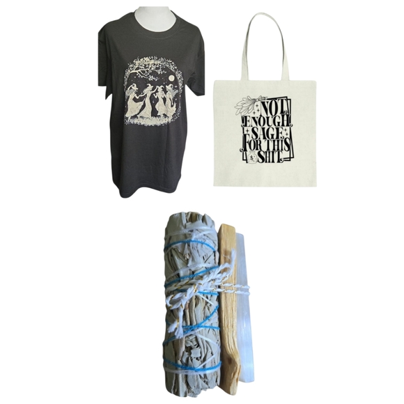 Multiples Handbags - Witches Dance T-Shirt and Tote Bag Set